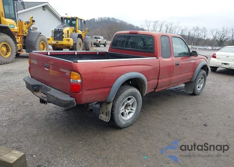 2003 Toyota Tacoma z USA, uszkodzony, nr VIN 5TEWM72N63Z215841